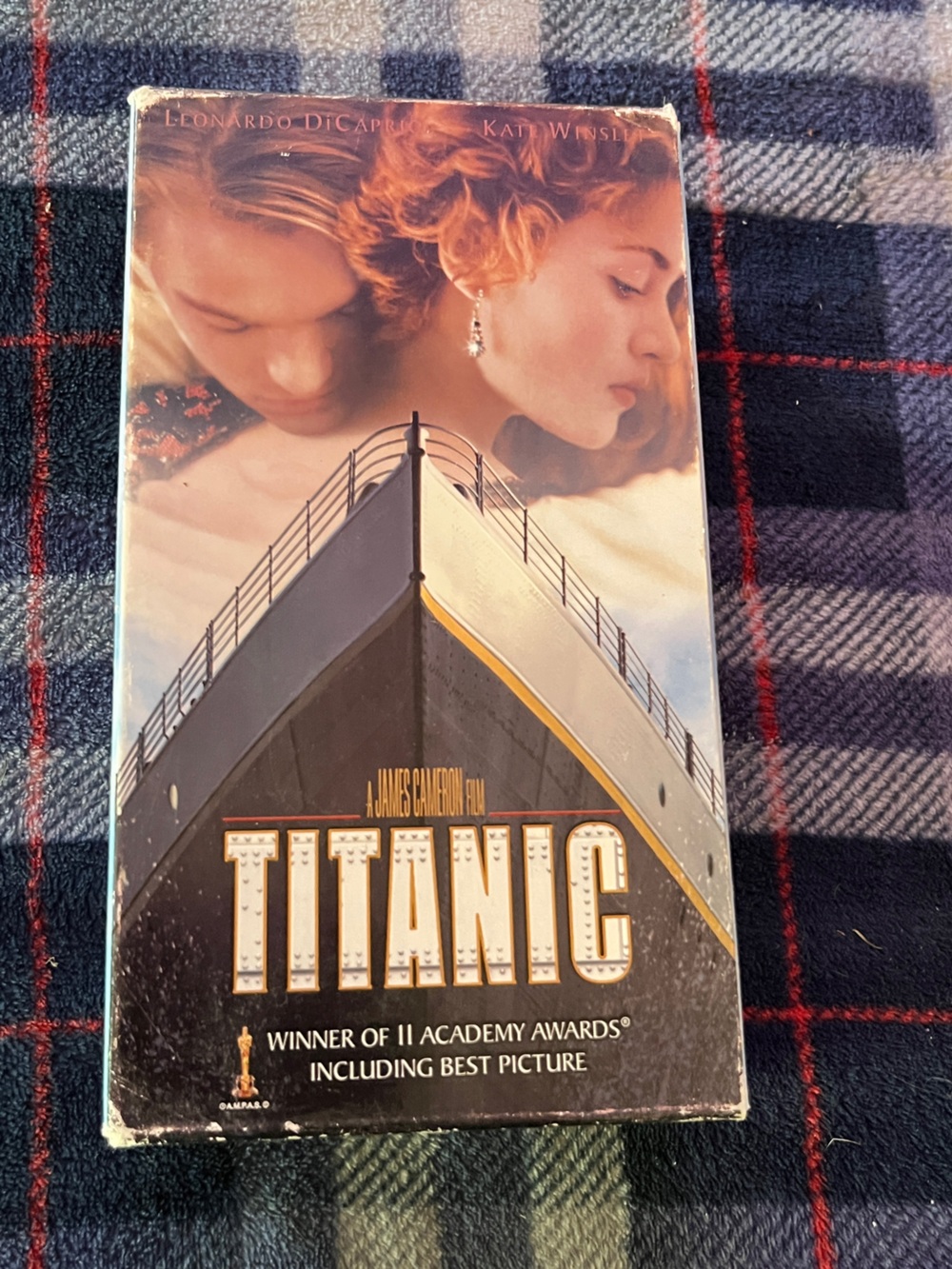 Titanic Decorative Movie Poster Print - Blue and Black